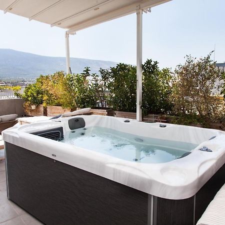 Апартаменти Gorgeous Penthouse With Private Jacuzzi And Amazing View! Афіни Екстер'єр фото